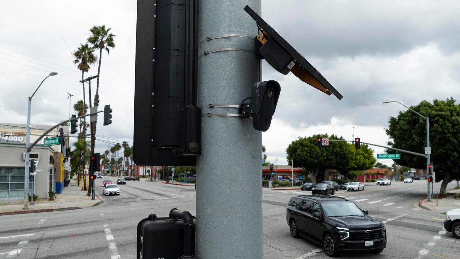 Automated License Plate Reader in Culver City