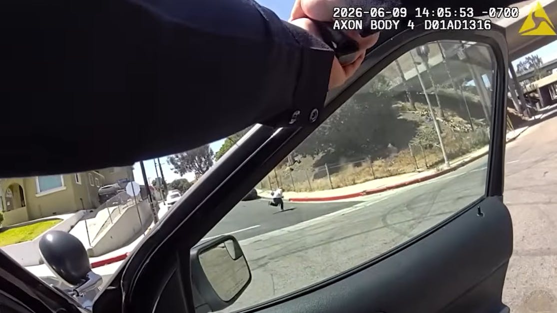 During the ensuing foot pursuit, the suspect allegedly produced a handgun and fired multiple rounds at pursuing officers