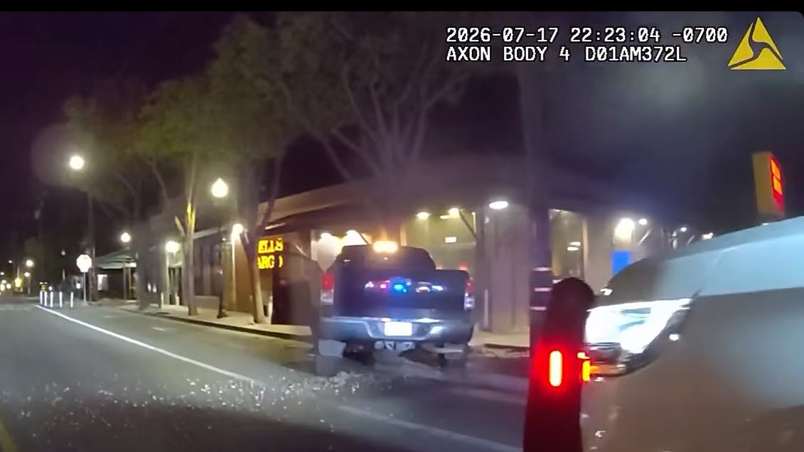 Placer County deputy narrowly escapes being struck by accused impaired driver at crash scene