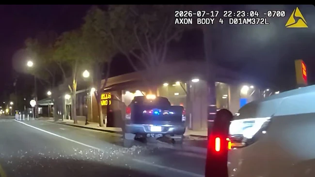 Placer County deputy narrowly escapes being struck by accused impaired driver at crash scene