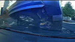 Fleeing suspect's SUV lands on Sandy Springs police cruiser