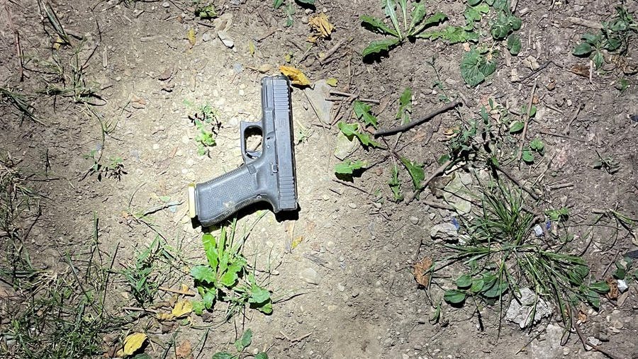 Gun recovered at the scene of a shooting that injured 2 Indianapolis police officers