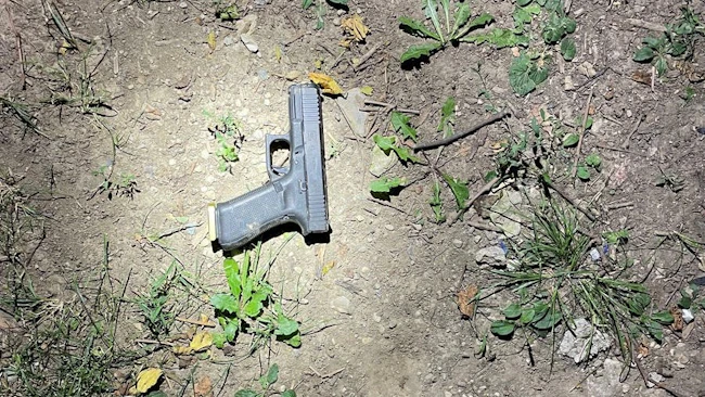 Gun recovered at the scene of a shooting that injured 2 Indianapolis police officers