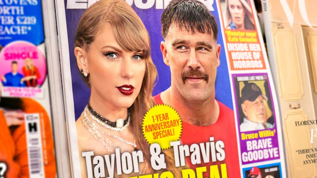Taylor Swift and Travis Kelce