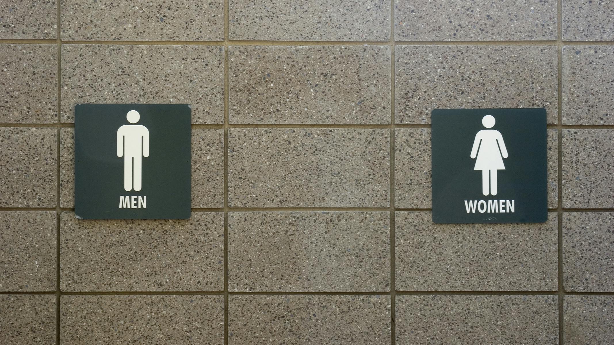 Bathroom signs
