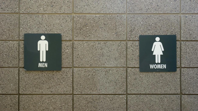 Bathroom signs