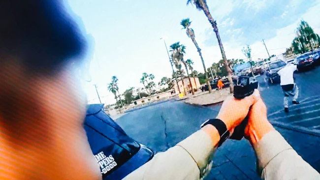 Las Vegas police officer fatally shoots Walmart gunman