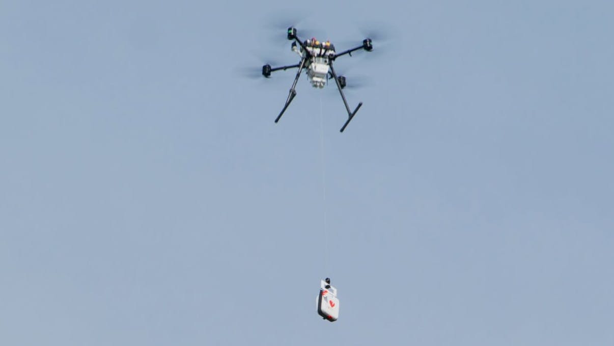 Forsyth County Sheriff's Office AED drone