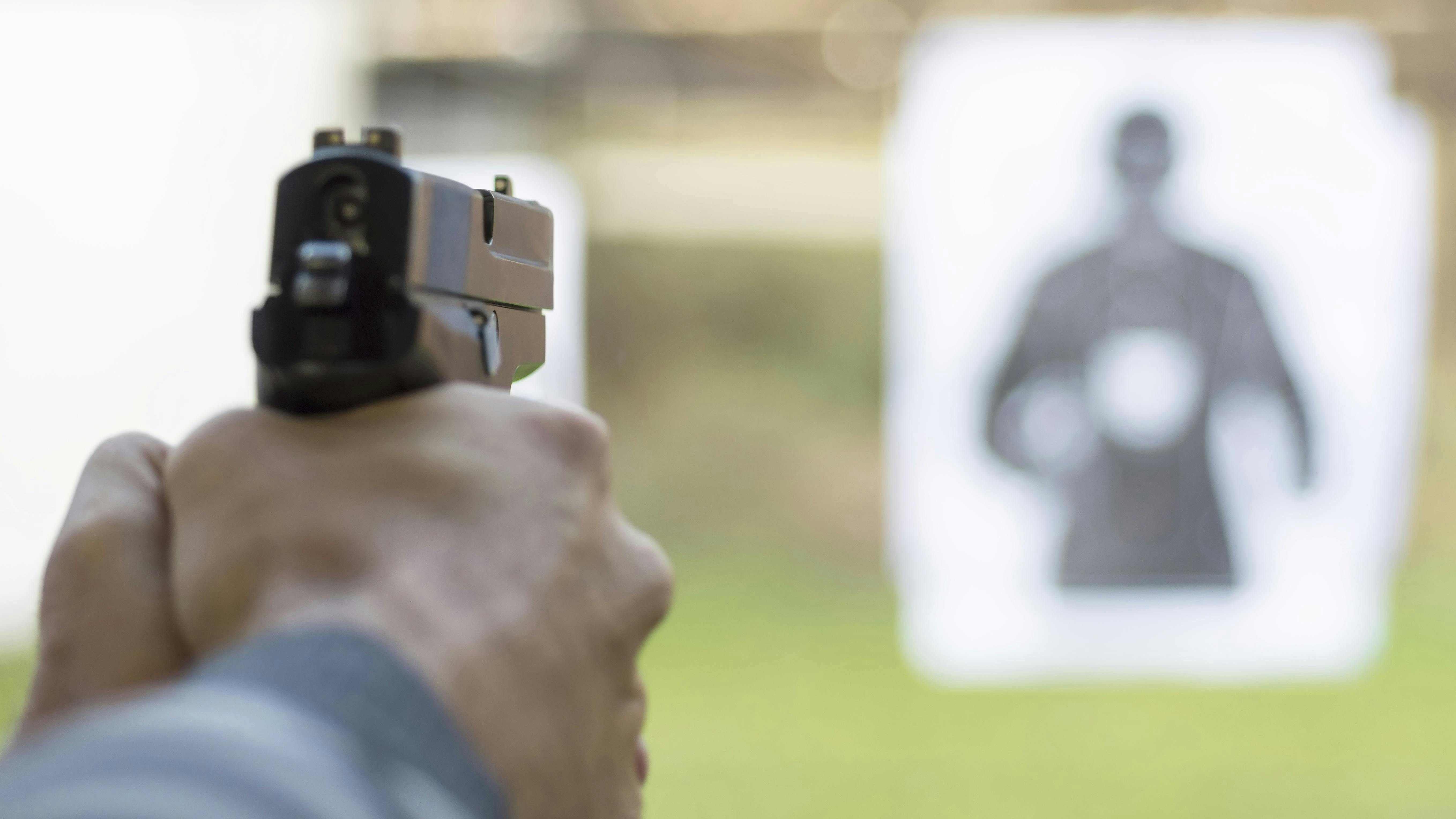 Firearms target practice