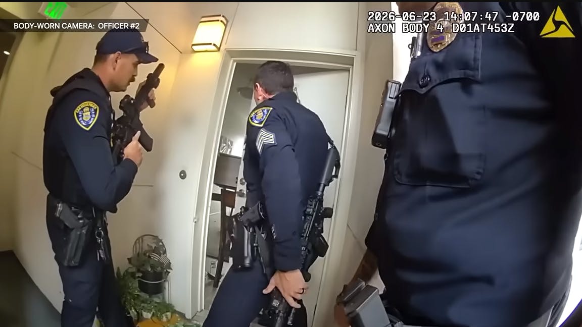 San Diego police breach apartment during standoff