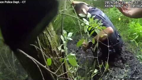 Vernon police rescue 8-year-old autistic child swampy woods