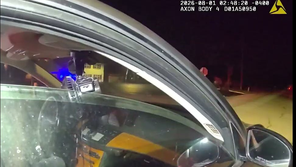 Eustis police pull over driver
