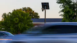 Flock license plate reader camera