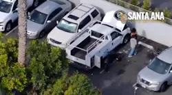 Santa Ana police drone catches suspects with stolen vehicle