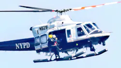 NYPD airlfits a 64-year-old woman out of thick brush in Brooklyn