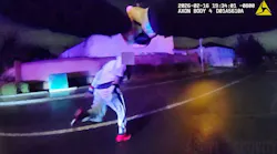 Sacramento County Sheriff's Office bodycam shows suspect escaping stop by deputies