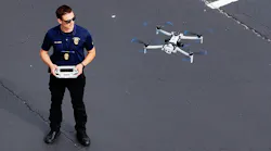 St. Petersburg Police Detective Jimmy DeMaria pilots a drone