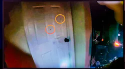 Blowtorch-wielding suspect shoots through door at Las Vegas police officers