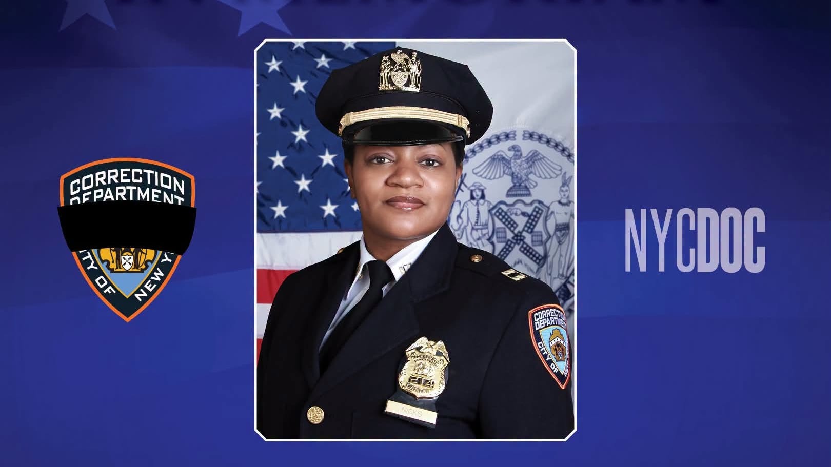 New York City Department of Correction Capt. Keisha Nicks