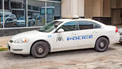 St. Louis police cruiser