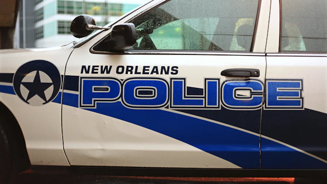 New Orleans police cruiser