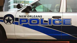 New Orleans police cruiser