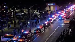 Police from multiple agencies respond to a massive brawl during mixed martial arts event in Visalia
