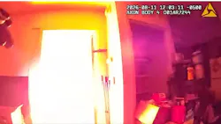 Suspect fires flamethrower at Oklahoma County deputy