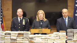 NYPD Commissioner Jessica Tisch discusses a drug bust that recovered over $10 million in cocaine
