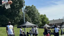 The Battle of the Badges basketball game in Baltimore