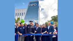 Ribbon-cutting ceremony for the new Hollywood Police Department headquarters