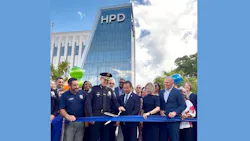 Ribbon-cutting ceremony for the new Hollywood Police Department headquarters