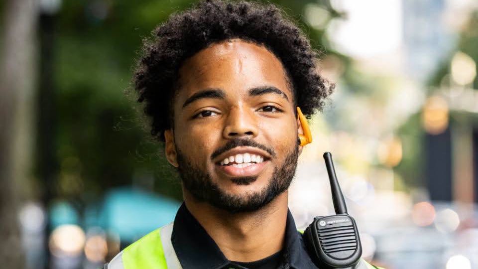 Atlanta police recruit Moses Russ