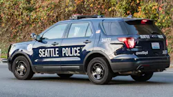 Seattle police SUV