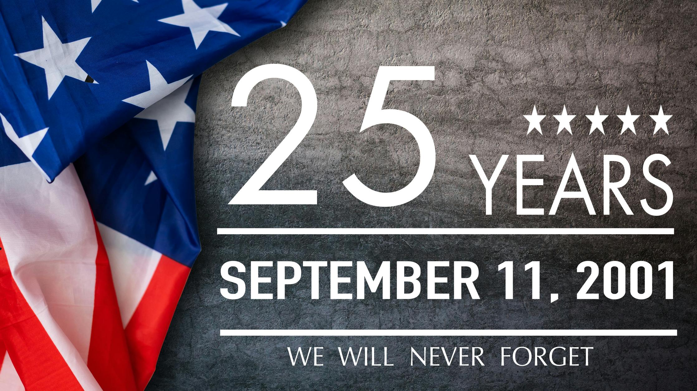 Twenty-fifth anniversary of the 9/11 attacks
