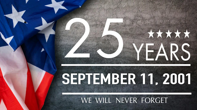 Twenty-fifth anniversary of the 9/11 attacks