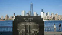 The New York City skyline, including Freedom Tower