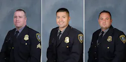 From left: Sergeants Carlton Tschetter, Eric Reyes and Kolby Hysell