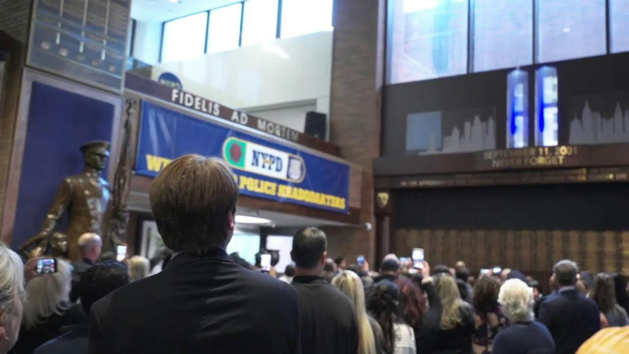 NYPD unveils memorial for officers who died from 9/11-related illnesses