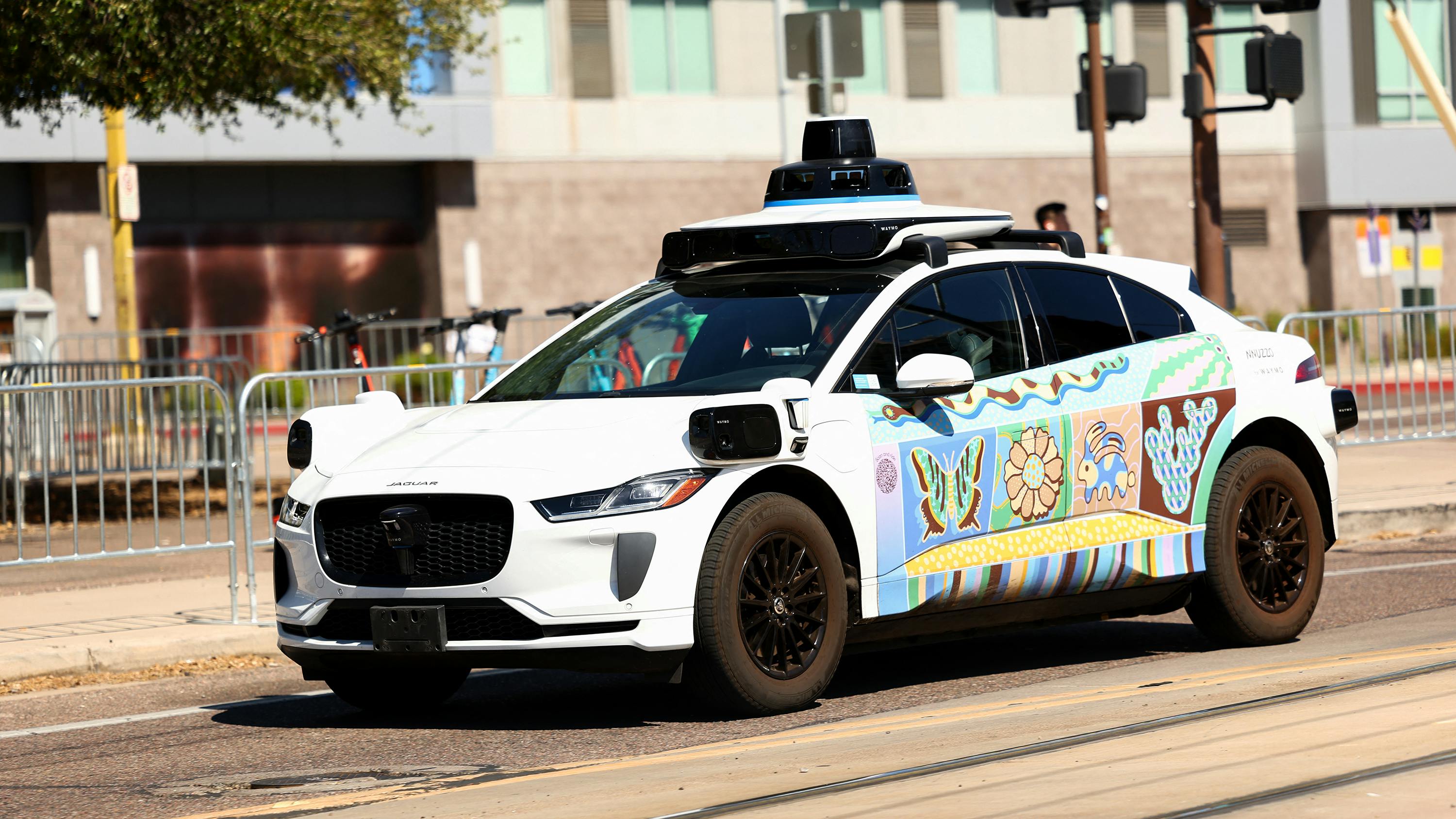 A Waymo autonomous vehicle