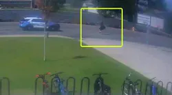 A man appears to point a gun at a Spokane Valley deputy outside a middle school