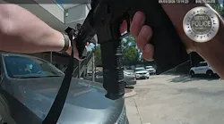 Body camera footage shows Nashville police caught in a standoff with a wanted suspect