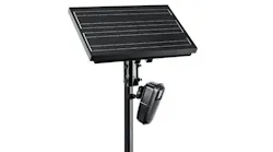 A Flock automated license plate reader camera