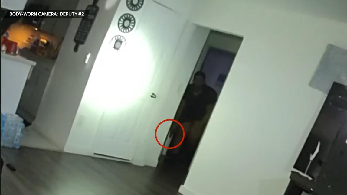 Bodycam footage shows an armed teen emerge from a doorway during a Miami Beach apartment raid by Miami-Dade deputies