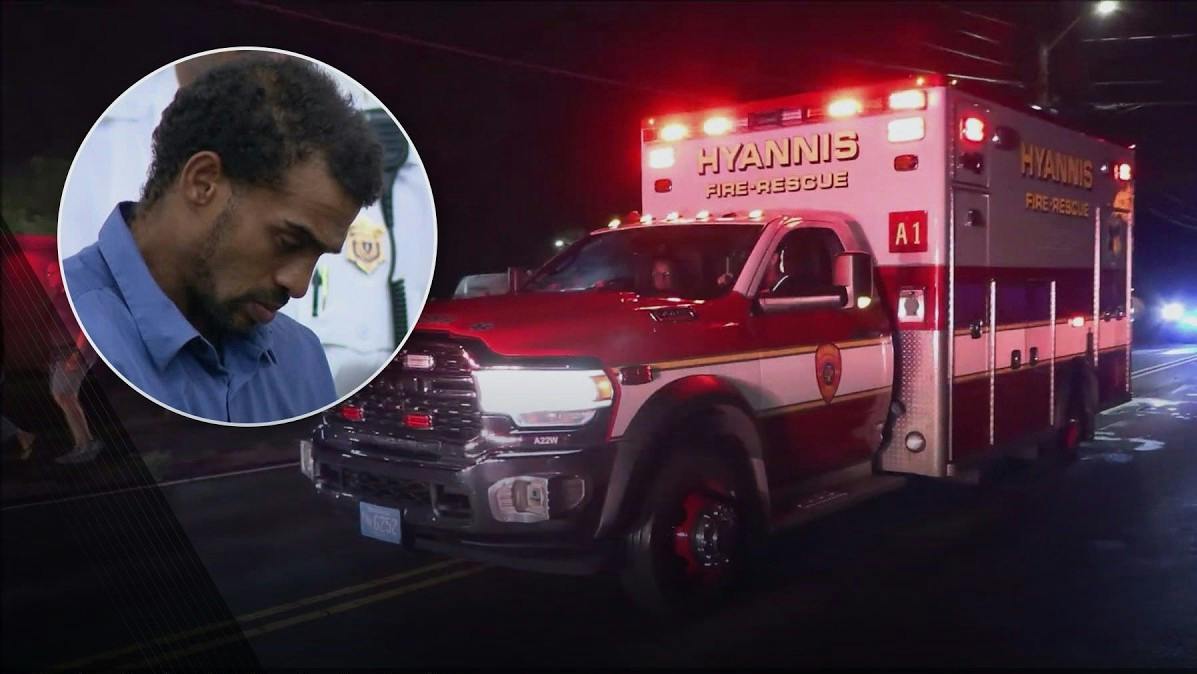 The suspect accused of hitting a Barnstable police officer directing concert traffic