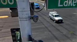 An automated license plate reader (ALPR)