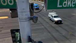 An automated license plate reader (ALPR)