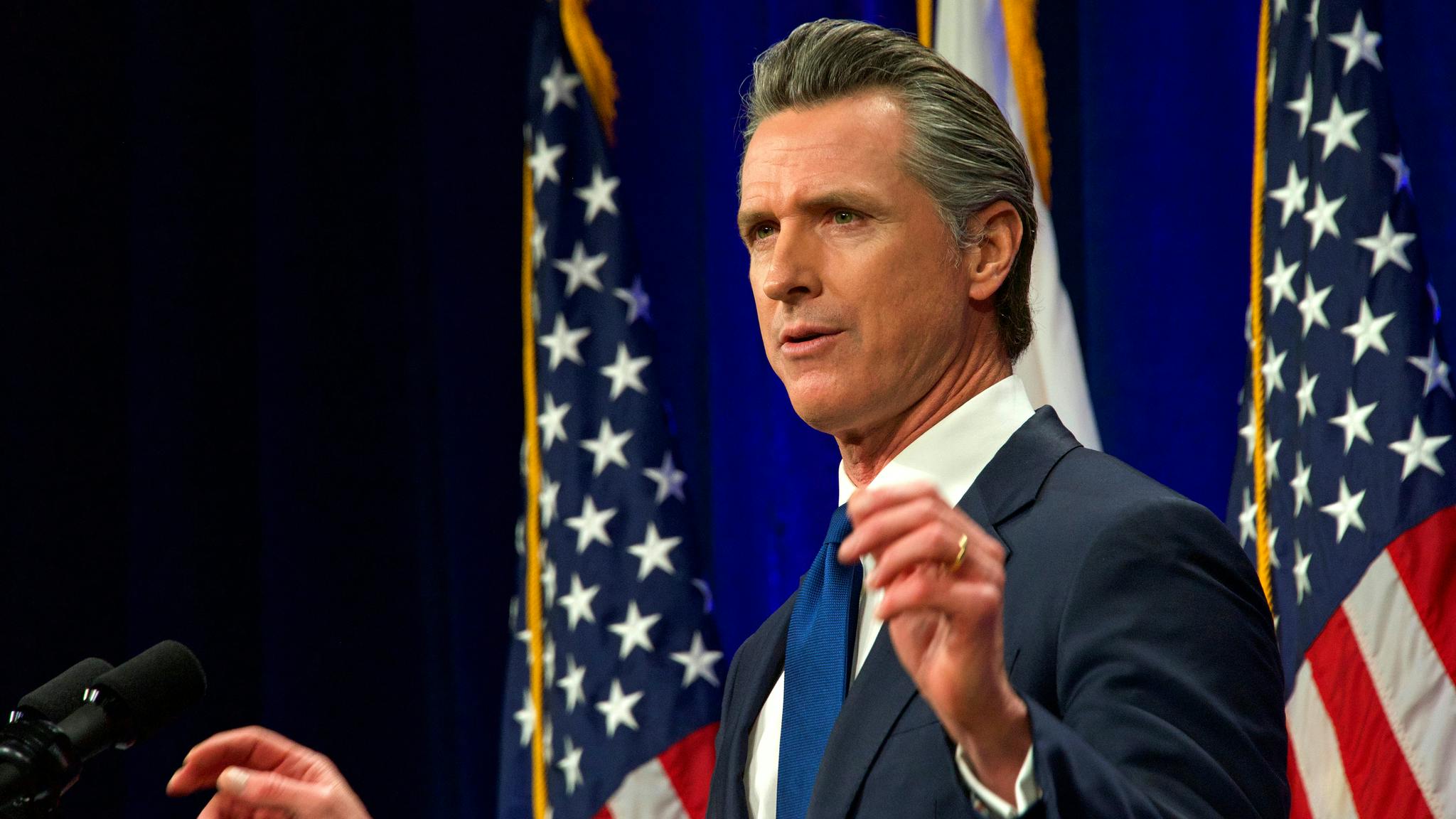 California Gov. Gavin Newsom