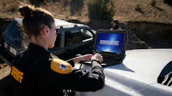 The TOUGHBOOK G3 is seen being used in the field.