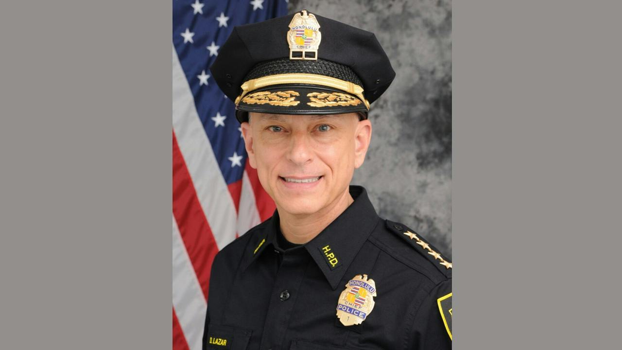 Honolulu Police Chief David Lazar